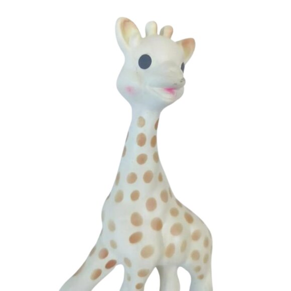 2 Sophie The Giraffe Natural Rubber Squeaker Squeaky Toy +Baby Teether Teething - Picture 3 of 3